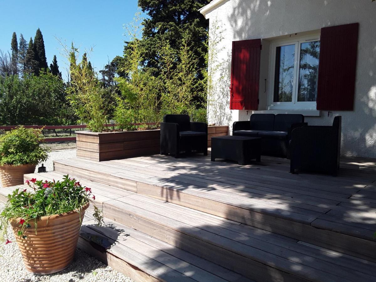 Villa La Bonbonne En Provence Travaillan Exterior foto